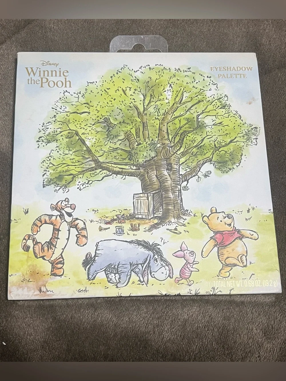 Disney Winnie the Pooh Makeup Palette — Pastel Pink, Peach & Cream Artwork